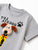 Plum & Pop Kids Boys Cotton Girafffe & Dog Printed T-Shirt & Shorts Set pack of 2 - Black & Grey
