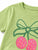 Plum & Pop Kids Girls Cotton Cherry & Dino Printed T-Shirt & Shorts Set pack of 2 - Green & White