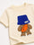 Plum & Pop Kids Boys Cotton Dog & Bear Printed T-Shirt & Shorts Set pack of 2 - Navy & Blue