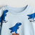 Plum & Pop Kids Boys Cotton Printed T-Shirt & Shorts Set - Dino Skate