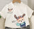 Boy's Cotton Dog Print T-Shirt & Shorts Set - White