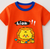Plum & Pop Kids Girls Cotton lion Printed T-Shirt & Shorts Set - Red