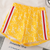 Plum & Pop Kids Boys Cotton King Printed T-Shirt & Shorts Set - Yellow