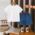 Plum & Pop Kids Boys Cotton Giraffe Printed T-Shirt & Shorts Set - White