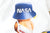 Boy's White NASA Print T-Shirt & Shorts Set