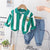 Boys Light Winter Cotton Winter Wear Pack of 2 Outfits - Green & Black Day food