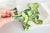 Boy's Cotton Knit Light Winter Full Sleeves Dino Patched Sweatshirt & Pants Set - Cream