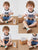 Plum & Pop Kids Boys Cotton Batman Printed T-Shirt & Shorts Set - Yellow