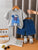 Plum & Pop Kids Girls Cotton Cat Printed T-Shirt & Shorts Set - Grey