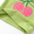 Plum & Pop Kids Girls Cotton Cherry Printed T-Shirt & Shorts Set - Green