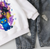 Girl's Cotton Huntrx Printed Sweatshirt With Jeans Set - White