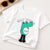 Plum & Pop Kids Boys Green Baby Crocodile Graphic T-Shirt with Denim Shorts Set