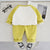 Plum & Pop Kids Boys Cotton Pre-winter Dino Applique Sweatshirt and joggers - Green