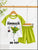 Plum & Pop Kids Boys Cotton Dinosaur Printed T-Shirt & Shorts Set - Green