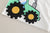 Boy's White Tractor Print T-Shirt & Shorts Set
