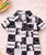 Boys Cotton Half Sleeves Tee & Shorts Set Pack Of 2  - Red & Black