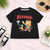 Boy's Cotton Animal Print T-Shirt & Shorts Set - Black