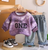 Boys Light Winter Cotton Knit Full Sleeves Printed Sweatshirt With Pant Pack of 2