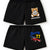 Boys Cotton Half Sleeves Tee & Shorts Set Pack of 2 - Blue & White