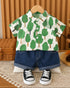 Tree AOP & Tshirt and shorts