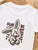 Plum & Pop Kids Girls Cotton Rabbit Printed T-Shirt & Shorts Set - White