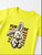 Plum & Pop Kids Girls Cotton Rabbit Printed T-Shirt & Shorts Set - Yellow