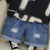 Boy's Cotton Text Print T-Shirt & Shorts Set - Black