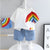 Boys Cotton Light Winter Knit Rainbow & Camouflage Printed Sweatshirt T-shirt and Bottoms Set Pack of 2 - Black & White