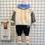 Boy's Light Winter Cream Hoodie Sweatshirt & Pants Set