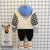 Boy's Light Winter Cream Hoodie Sweatshirt & Pants Set