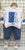Boys Cotton Light Winter Knit Teddy & Camouflage Printed Sweatshirt and Joggers Set Pack of 2 - White & yellow